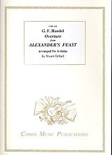 Georg Friedrich Händel Notenblätter Overture from Alexanders Feast