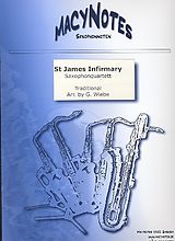  Notenblätter St. James Infirmaryfür 4 Saxophone (SATBar)