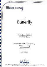 Danyel Gerard Notenblätter Butterfly für Männerchor und Klavier