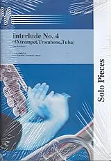 Allan Botschinsky Notenblätter Interlude no.4 für 5 trumpets