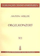 Anton Heiller Notenblätter Orgelkonzert für Orgel und Orchester