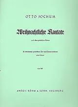 Otto Jochum Notenblätter Weihnachtliche Kantateop.165
