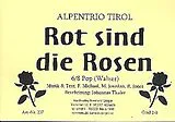 Frank Michael Notenblätter Rot sind die Rosen