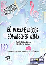Lothar Steup Notenblätter Böhmische Lieder böhmischer Wind