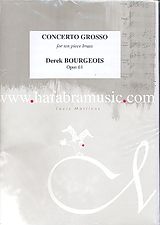 Derek Bourgeois Notenblätter Concerto grosso op.61 für Piccolotrompete