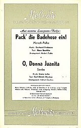  Notenblätter Pack die Badehose ein und