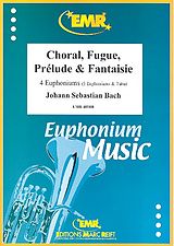 Johann Sebastian Bach Notenblätter Choral Fugue Prélude und Fantaisie