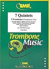 Notenblätter 7 Quintets for 5 trombones