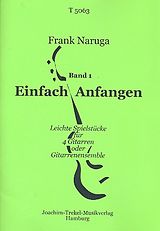 Frank Naruga Notenblätter Einfach anfangen Band 1