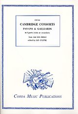  Notenblätter Cambridge Consorts - Pavans and Galliards