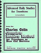 Aaron Harris Notenblätter Advanced Daily Studies from the Charles Colin Complete Modern Method