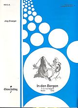 Jörg Draeger Notenblätter In den Bergen für 1-2 Akkordeons
