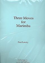 Paul Lansky Notenblätter 3 Moves
