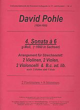 David Pohle Notenblätter Sonata à 6 g-Moll Nr.4