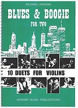 Richard Jasinski Notenblätter Blues and Boogie for two