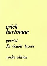 Erich Hartmann Notenblätter Quartet for 4 double basses