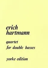 Erich Hartmann Notenblätter Quartet for 4 double basses