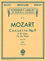 Wolfgang Amadeus Mozart Notenblätter Concerto E flat major no.9 KV271 for piano