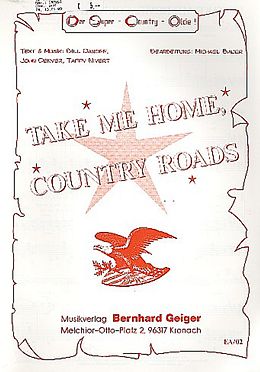 John Denver Notenblätter Take me home, Country Roads