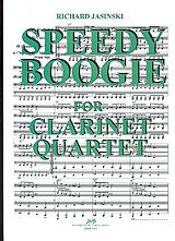 Richard Jasinski Notenblätter Speedy Boogie für 4 Klarinetten