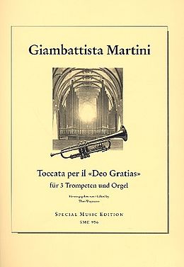 Giovanni Battista Martini Notenblätter Toccata per il Deo Gratias