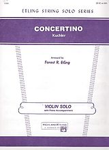 Ferdinand Küchler Notenblätter Concertino D-Dur op.15