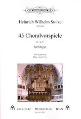 Heinrich Wilhelm Stolze Notenblätter 45 Choralvorspiele aus op.51