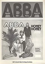 Benny Andersson Notenblätter Honey HoneyEinzelausgabe