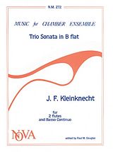 Jakob Friedrich Kleinknecht Notenblätter Sonate B-dur op.20,1