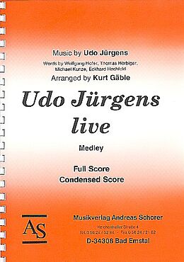 Udo Jürgens Notenblätter Udo Jürgens Live - Medley