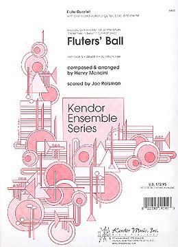 Henry Mancini Notenblätter Fluters Ballfor 4 flutes and piano