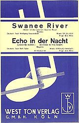  Notenblätter Schön ist das Leben am Swanee River