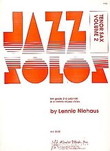 Lennie Niehaus Notenblätter Jazz Solos vol. 2for tenor saxophone