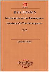 Béla Kovács Notenblätter Wochenende auf der Herrengasse