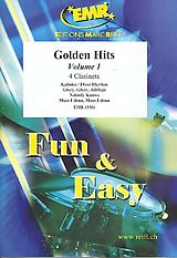  Notenblätter Golden Hits vol.1 for 4 clarinets