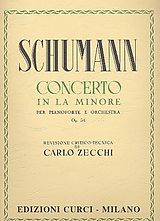 Robert Schumann Notenblätter Konzert a-Moll op. 54 für Klavier und