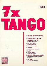  Notenblätter 7 x Tango Band 2