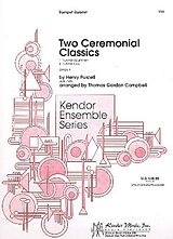 Henry Purcell Notenblätter 2 ceremonial Classics for 4 trumpets