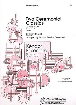 Henry Purcell Notenblätter 2 ceremonial Classics for 4 trumpets