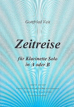 Gottfried Veit Notenblätter Zeitreise für Klarinette