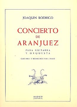 Joaquin Rodrigo Notenblätter Concierto de Aranjuez para guitarra
