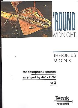 Thelonious Sphere Monk Notenblätter Round Midnight for 4 saxophones