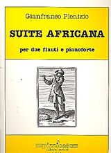 Gianfranco Plenizio Notenblätter Suite Africana für 2 Flöten
