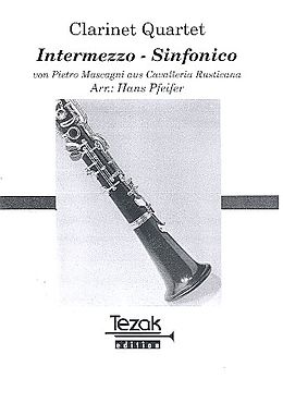 Pietro Mascagni Notenblätter Intermezzo Sinfonico für 3 Klarinetten