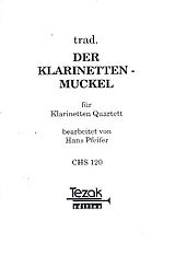  Notenblätter Der Klarinetten-Muckl für 3 Klarinetten