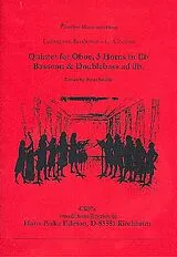 Ludwig van Beethoven Notenblätter Quintett für Oboe, 3 Hörner in Es