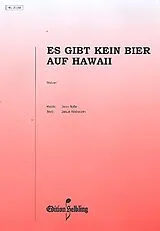 Jean Rolle Notenblätter Es gibt kein Bier auf Hawaii