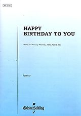 Mildred J. Hill Notenblätter Happy Birthdayto Youfür