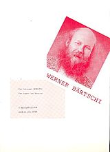 Werner Bärtschi Notenblätter Die Felswand für Sopran und Klavier