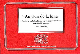  Notenblätter Variationen über Au Clair de la lune